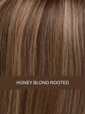 Perücke HH Remy Arrow 53 cm aus natürlichem Remy-Haar, glatt und elegant, Filmtüll