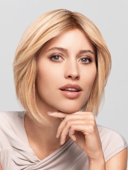 Prime Bob Deluxe HH - Mittelange Perücke 100% Rémy Hair, Fronttüll