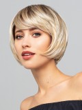 Perücke Mercedes Mono Lace Gisela Mayer: kurzer Stufencarré, gestufter Pony, Lace-Front und Monofilament für ein natürliches Erg