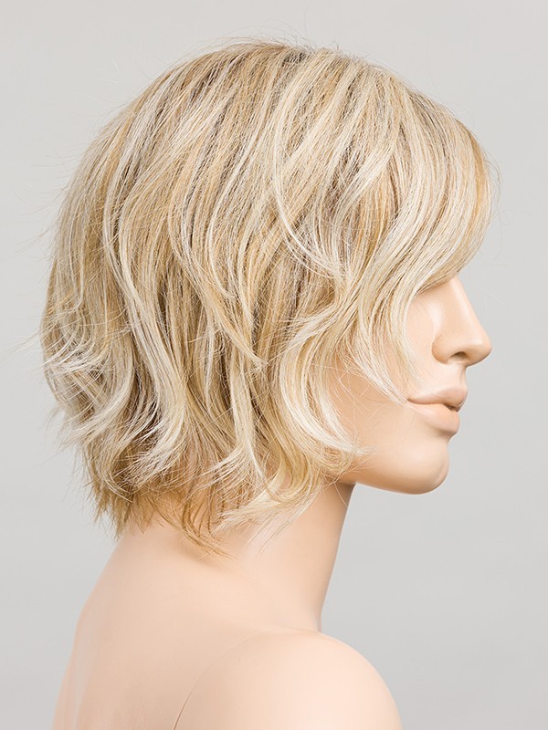 Perücke Cookie Mono Part Ellen Wille: asymmetrisch, mittellanges, welliges Haar, unsichtbare Frontlinie und atmungsaktive Cool P