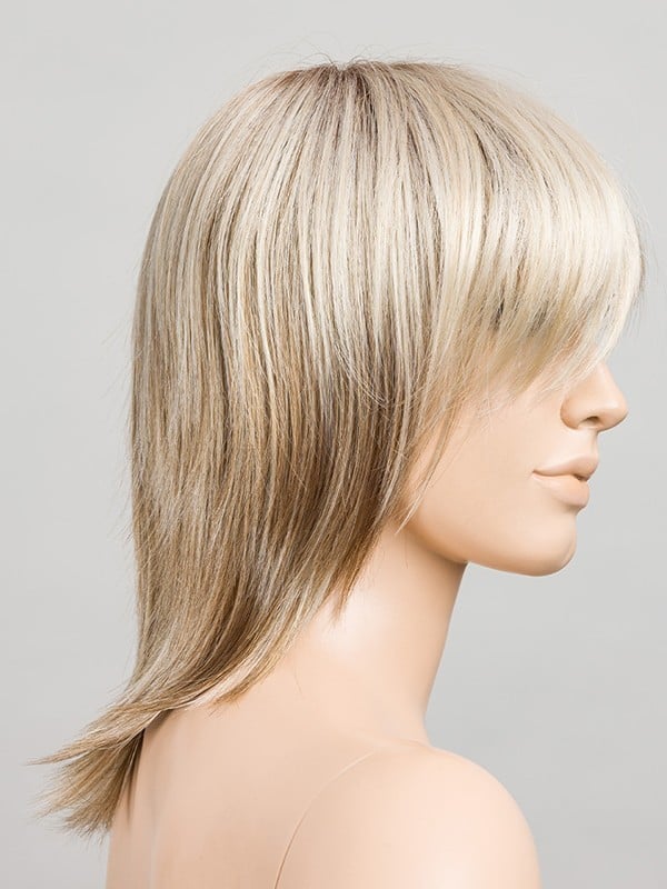Perücke Rainbow Perucci Ellen Wille: lange synthetische Stufenfaser mit Pony, natürliche Bewegung und dezenter Stil.