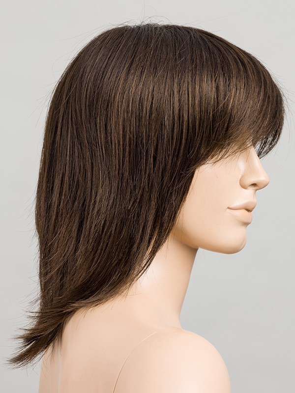 Perücke Rainbow Perucci Ellen Wille: lange synthetische Stufenfaser mit Pony, natürliche Bewegung und dezenter Stil.