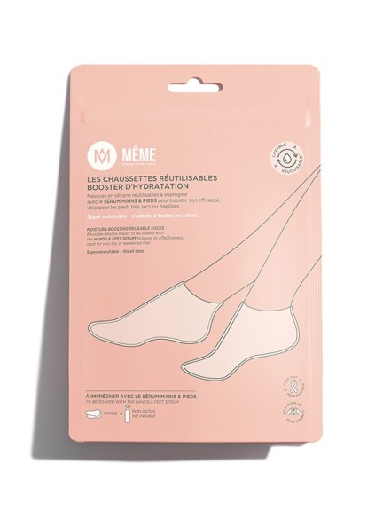 Wiederverwendbare Socken als Feuchtigkeitsbooster für die Fußpflege