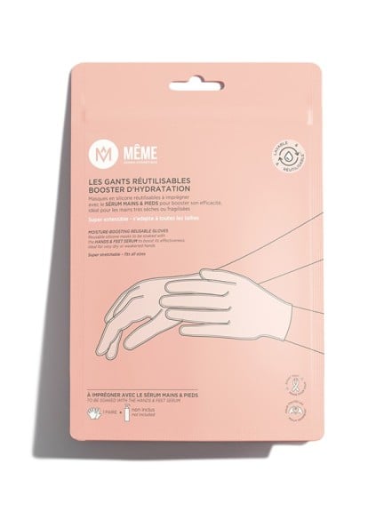 Wiederverwendbare Silikon-Handschuhe MÊME – Feuchtigkeits-Booster für die Hände