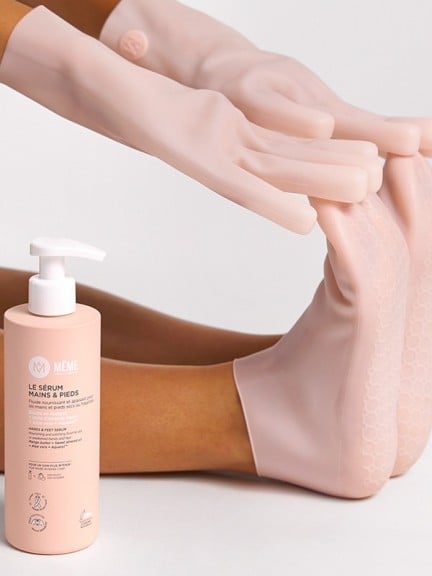 Wiederverwendbare Silikon-Handschuhe MÊME – Feuchtigkeits-Booster für die Hände