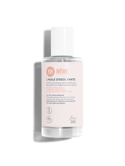 MÊME acetonfreies Löseöl 50 ml, 100% natürlich, pflegt geschwächte Nägel und Nagelhäute