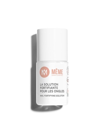Stärkendes Serum MÊME 10 ml: Nagelpflege für gerillte, weiche und brüchige Nägel, 72% Inhaltsstoffe natürlichen Ursprungs, Pinse