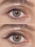 MÊME Augenbrauenstift braun-schwarz, hochverträglich, für empfindliche Augen