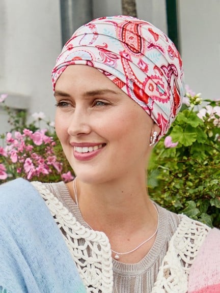 Entdecken Sie die Zen Bamboo-Mütze – Leichter und thermoregulierender Turban | Christine Headwear
