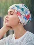 Bonnet-Turban Easy Lin Christine Headwear aus natürlichem Leinengestrick, leicht und atmungsaktiv, ideal für empfindliche Kopfha