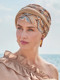 Bonnet-Turban Easy Lin Christine Headwear aus natürlichem Leinengestrick, leicht und atmungsaktiv, ideal für empfindliche Kopfha