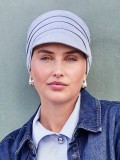 Drapierte Kappe Bambou UPF50+ Christine Headwear aus Bambus-Viskose Caretech®, weich und atmungsaktiv, ideal für empfindliche Ko