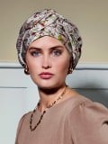 Boho Seidenhaube – Gebundenes Haute-Couture-Stirnband | Christine Headwear