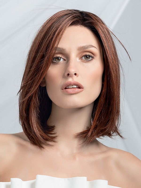 Perücke Catch Mono Ellen Wille: mittellanger Bob aus Prime Hair, Lace-Front von Schläfe zu Schläfe und Monofilament für einen un