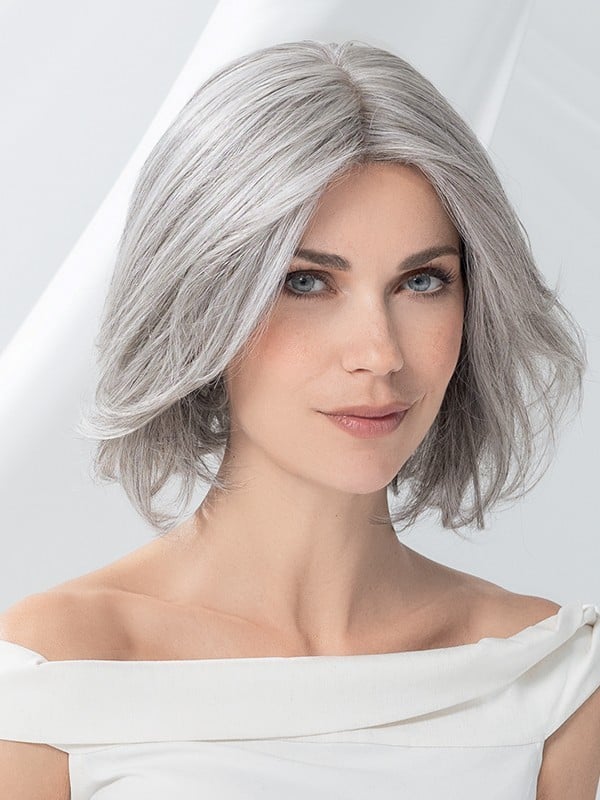 Perücke Ellen Wille Elegance Mono: langer Bob 18–28 cm, Mittelscheitel, Prime Hair hitzestylebar bis 160 °C, unsichtbarer Rand.