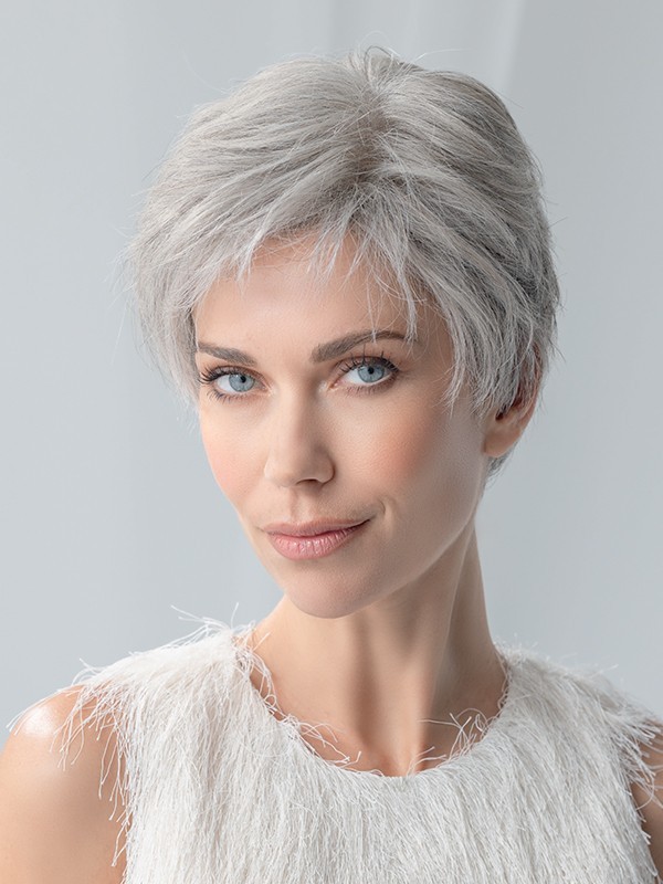 Perücke Encore Mono Ellen Wille: kurzer Schnitt Prime Hair, unsichtbarer Tüll von Schläfe zu Schläfe, 11 Farben, natürliches Ers