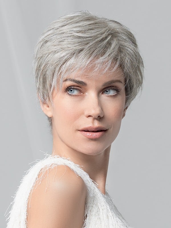 Perücke Encore Mono Ellen Wille: kurzer Schnitt Prime Hair, unsichtbarer Tüll von Schläfe zu Schläfe, 11 Farben, natürliches Ers