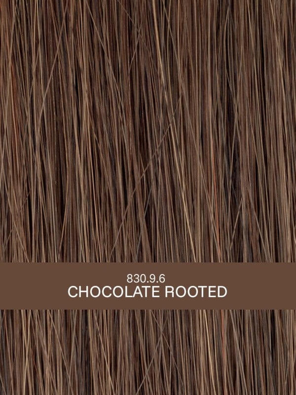 Ellen Wille Prestige Deluxe: Remy Hair Perücke 25–35 cm, langer Bob mit flexiblem Scheitel, handgefertigtes Monofilament und fro