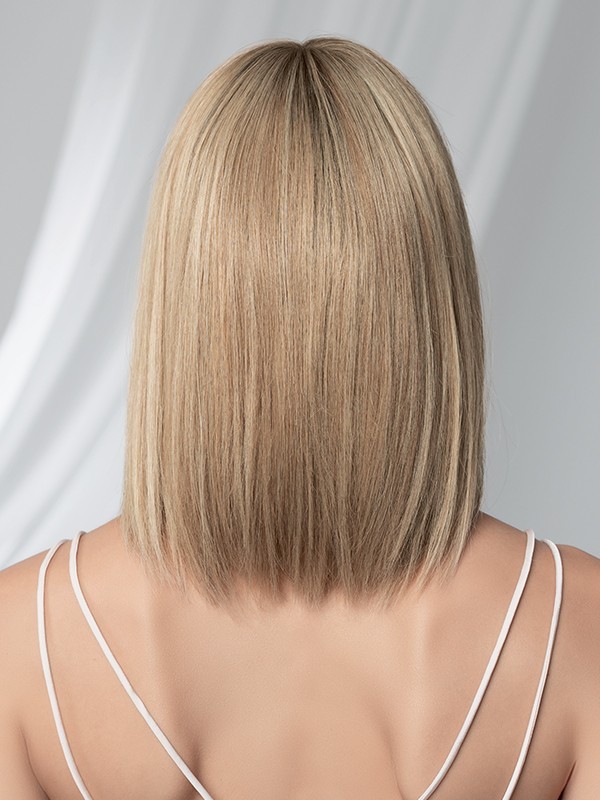 Ellen Wille Prestige Deluxe: Remy Hair Perücke 25–35 cm, langer Bob mit flexiblem Scheitel, handgefertigtes Monofilament und fro