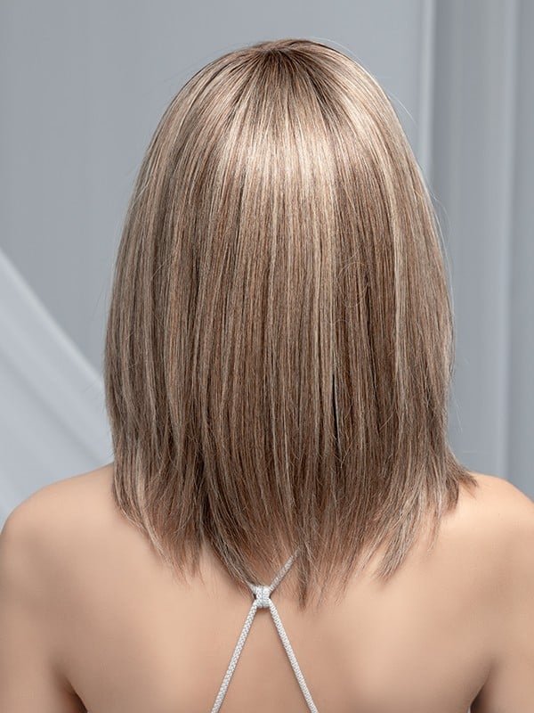 Perücke Ellen Wille Trinity Plus Deluxe: langer, glatter Bob Remy Hair 25–38 cm, handgefertigtes Monofilament, extra langer Fron