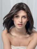 Perücke Yara Mono Ellen Wille: mittellanger Bob aus natürlichem Remy-Haar, Monofilament-Basis und unsichtbarer Kontur für ein na