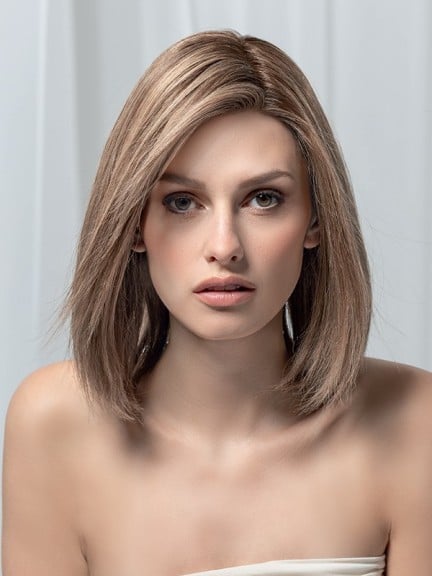 Yara Perücke Remy Hair mittellanger Bob aus Echthaar - natürlich schöner Look