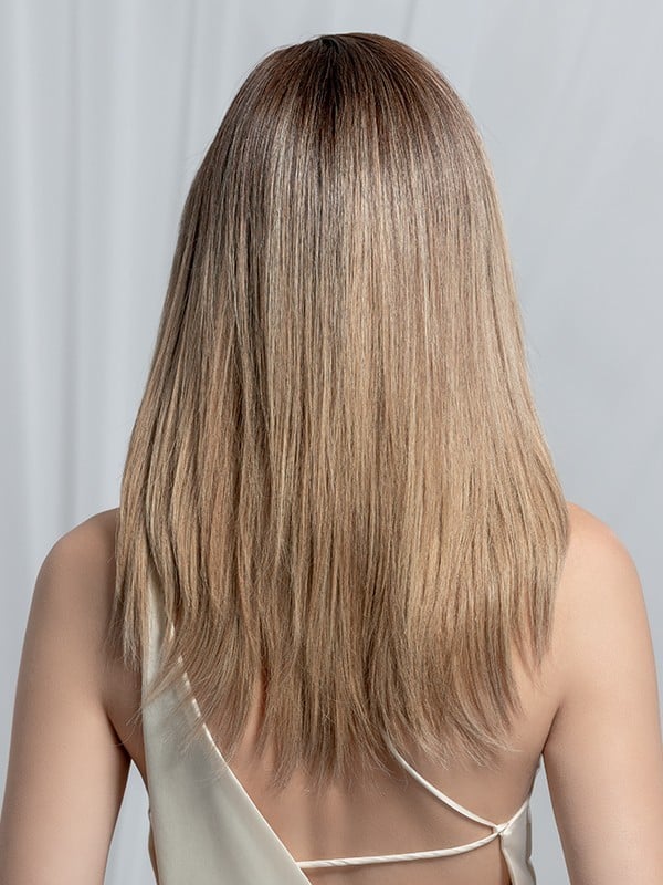 Perücke Zora Mono Ellen Wille: Remy Hair Echthaar, Monofila­ment-Basis, verstellbarer Scheitel, Länge 30 bis 48 cm.