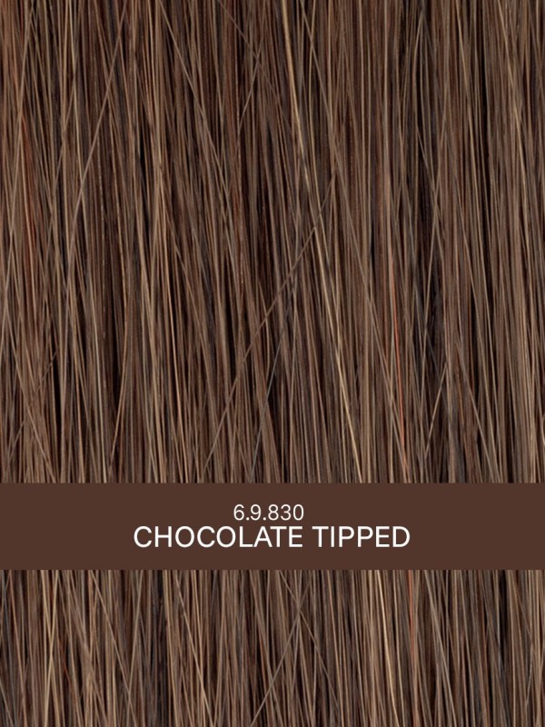 Perücke Zora Mono Ellen Wille: Remy Hair Echthaar, Monofila­ment-Basis, verstellbarer Scheitel, Länge 30 bis 48 cm.