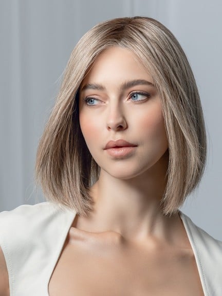 Perücke Supreme Plus Deluxe Ellen Wille mittellanger Bob aus natürlichem Remy Hair
