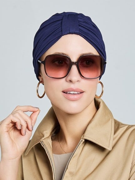 Entdecken Aktion plissierter Turban von Gisela Mayer - Elegant und bequem