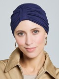 Geplisserter Chemoturban Aktion Gisela Mayer aus weichem Bambus – natürliches Volumen, Komfort für Tag & Nacht