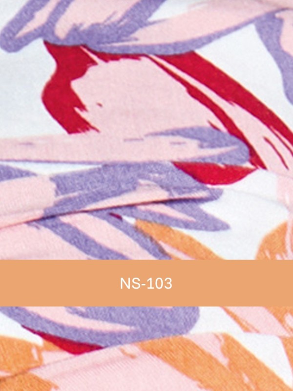 Turban Nola Short Gisela Mayer, mit halblagen Bändern zum Binden, 100% weiche und atmungsaktive Viskose, ideal bei Alopezie oder