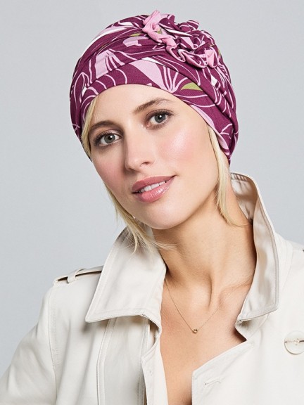 Anna Printed - Bedruckter Turban Gisela Mayer | Komfort & Volumen