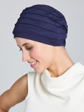 Turban Florida Gisela Mayer aus Bambus: gefaltet, leicht und ultraweich, ideal nach Chemotherapie oder bei Alopezie.