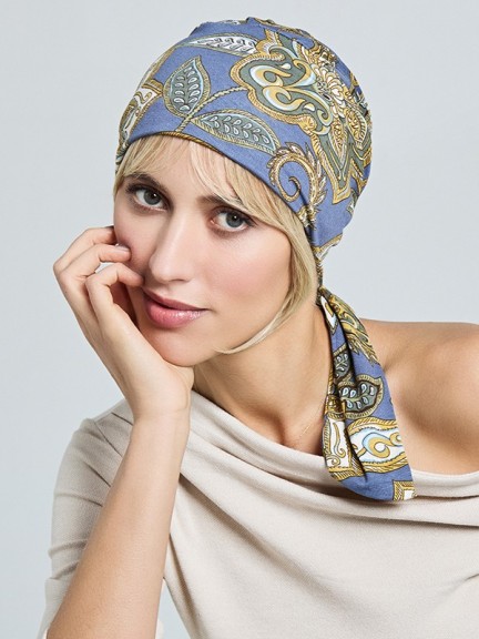 Madrid Printed Viskose-Turban - weich, vielseitig und stilvoll