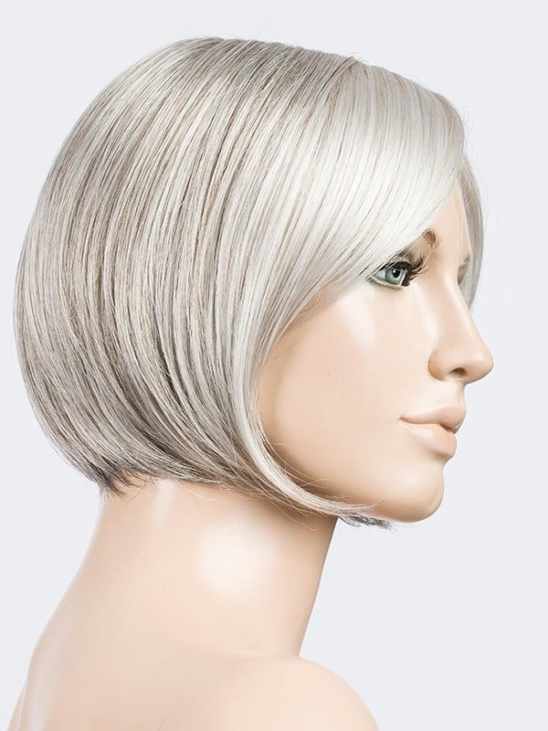 Perücke Amy Small Deluxe in kleiner Größe: Kinnlanger Bob, Seitenfransen, natürlicher Rooted/Mix-Effekt, Premium-Tragekomfort (4