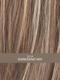 Perücke Apart Mono Hair Power: schicke gewellte Frisur, Volumen am Hinterkopf, dunkler Ansatzeffekt rooted oder Strähnen-Mix, Tr