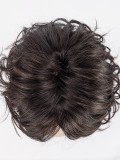 Perücke Beach Mono halblanges welliges Haar, Beach-Curls-Locken, Rooted-Effekt und gesträhntes Haar