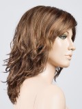 Perücke Beach Mono halblanges welliges Haar, Beach-Curls-Locken, Rooted-Effekt und gesträhntes Haar