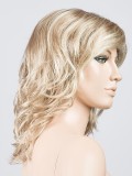 Perücke Beach Mono halblanges welliges Haar, Beach-Curls-Locken, Rooted-Effekt und gesträhntes Haar