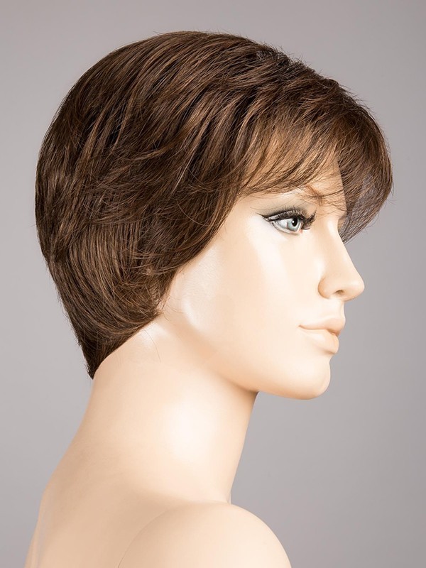 Perücke Cara 100 Deluxe: sportlicher Kurzhaarschnitt, Rooted-Effekt (dunkle Ansätze) und Mix-Effekt (Strähnen-Balayage), komfort