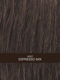Perücke City: lockere Locken, fransiger Pony, Rooted-Mix-Effekt für einen urban-schicken und natürlichen Look