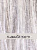 Perücke Club 10 rooted mix: Volumen hinten, dunkler Ansatzeffekt und Highlights, ungezwungener Styling-Look