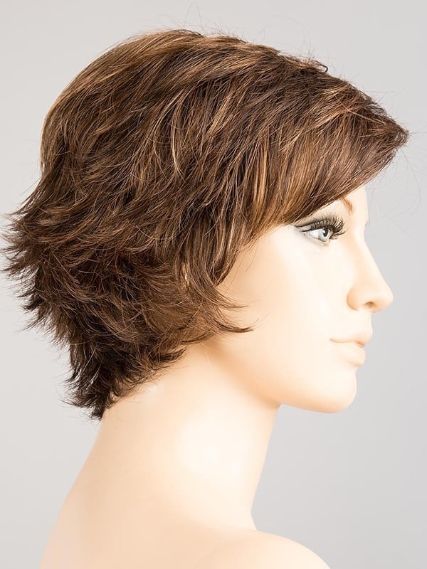 Date Perücke - schmeichelhafter Kurzschnitt mit rooted Effekt und Balayage