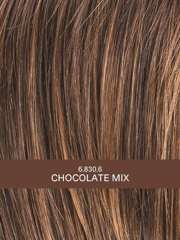 Date Perücke - schmeichelhafter Kurzschnitt mit rooted Effekt und Balayage