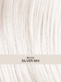 Perücke Elite Mono Part: glatter mittellanges Bob, verstellbarer Pony dank Kinofolie, natürlicher Effekt, Rooted/Mix-Farbtöne