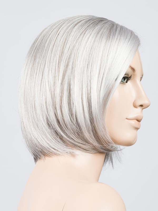 Perücke Elite Small Mono Part Kleingröße 53-54 cm, glatter mittellanges Bob mit verstellbarem Pony, natürlicher Effekt
