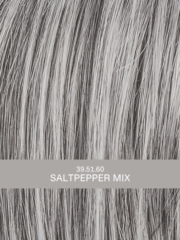 Perücke Foxy kurzer gestufter und ausgefranseter Schnitt, dunkler Ansatzeffekt und Balayage-Mix, für einen natürlichen und dynam