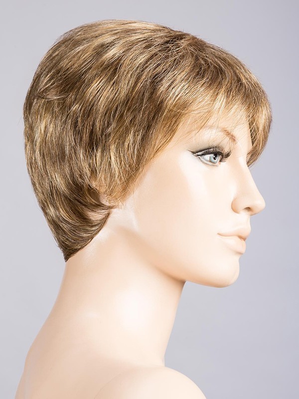 Perücke Ginger Large Mono Großgröße 58-60 cm: natürlicher Kurzhaarschnitt mit diskretem Filmtüll, leichter Tragekomfort für den 