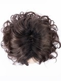 Perücke Heaven Mono Part Ellen Wille: langes lockiges Haar, natürliches Erscheinungsbild, unsichtbarer Rand, hitzebeständige Fas